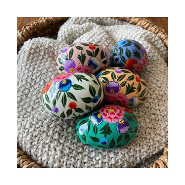 Hand Painted Easter Egg Set