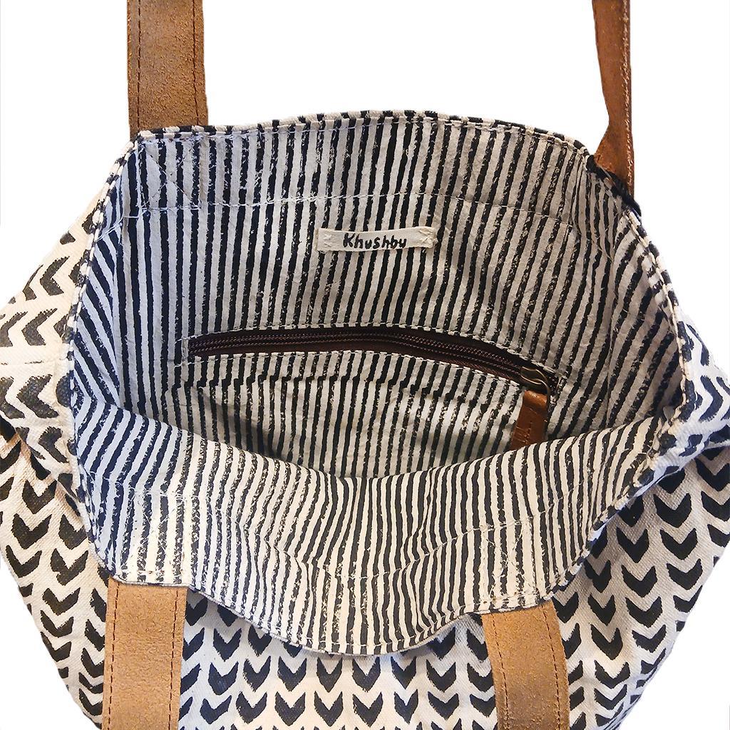 Sunder Tote Bag - Black Leher