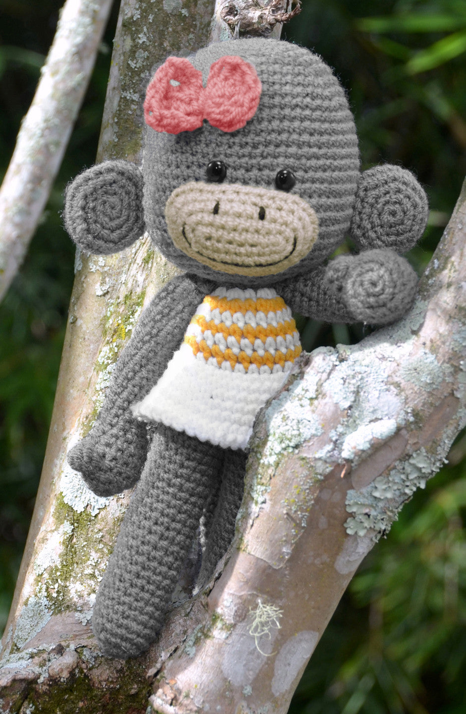 Grey Girl Monkey