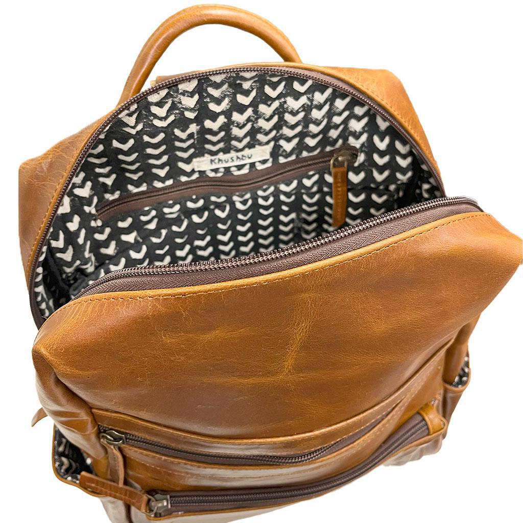 Leather Backpack - Large