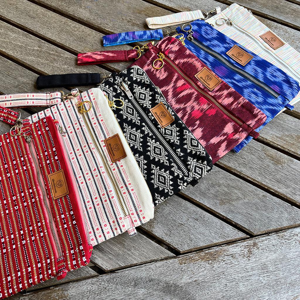Woven Island Clutch