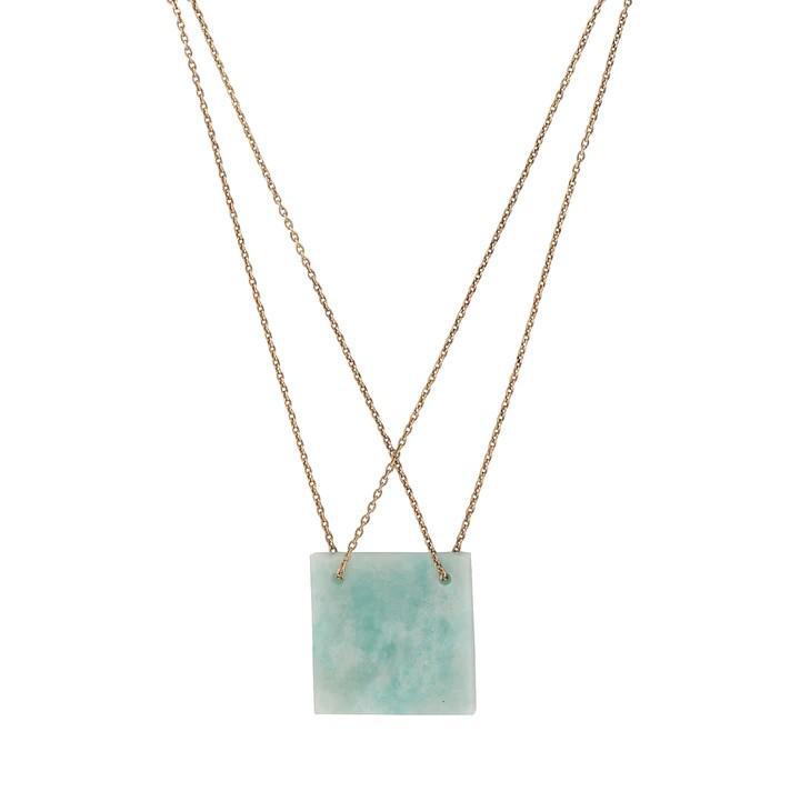 Amazonite Stone Necklace