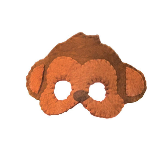 Felt Monkey Face Mask