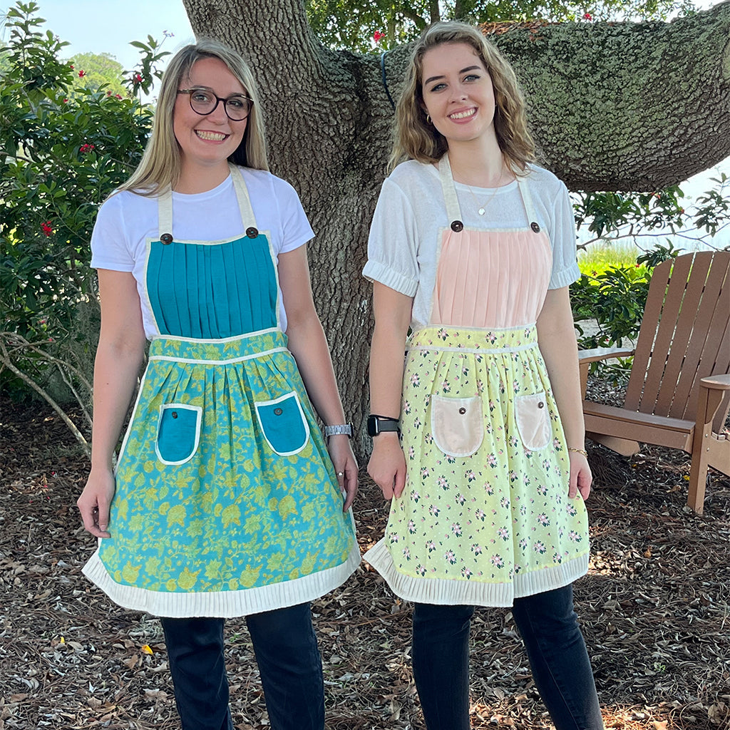 Pink Cotton Apron