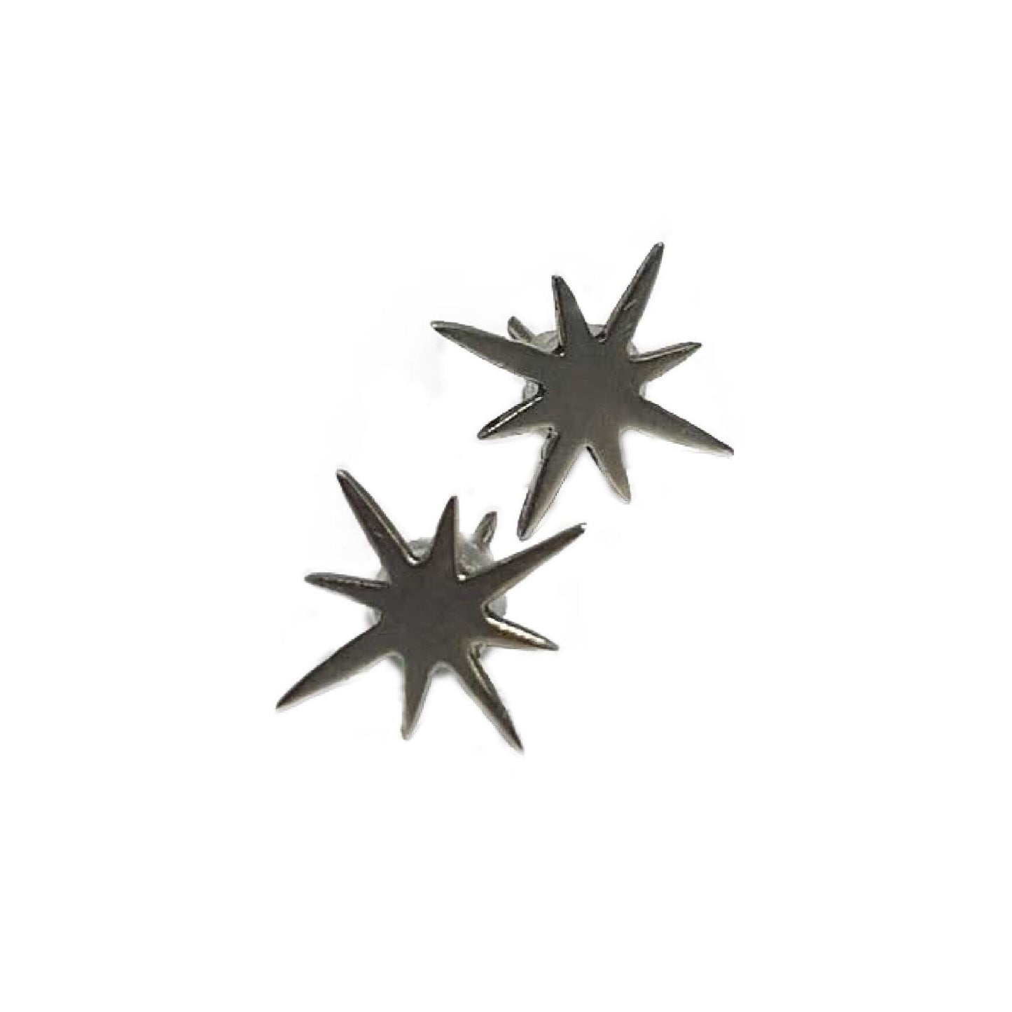 Starburst Silver Earrings