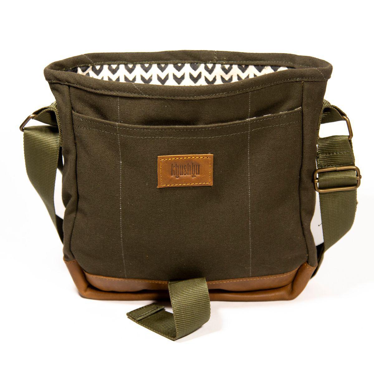 Green Messenger Bag