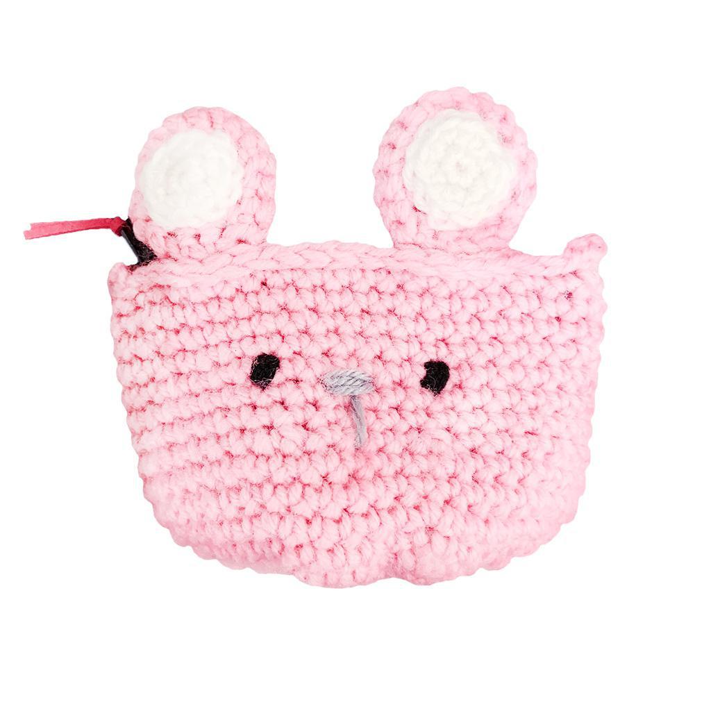 Crochet Bunny Coin Purse