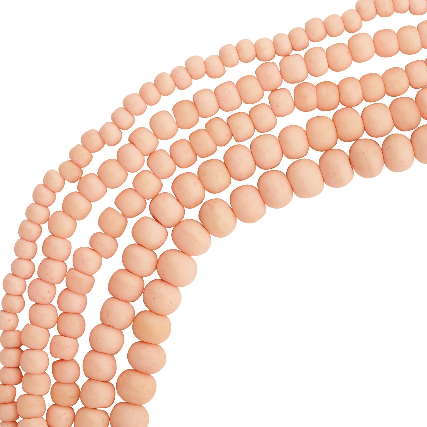 Shakti Beaded Necklace in Blush