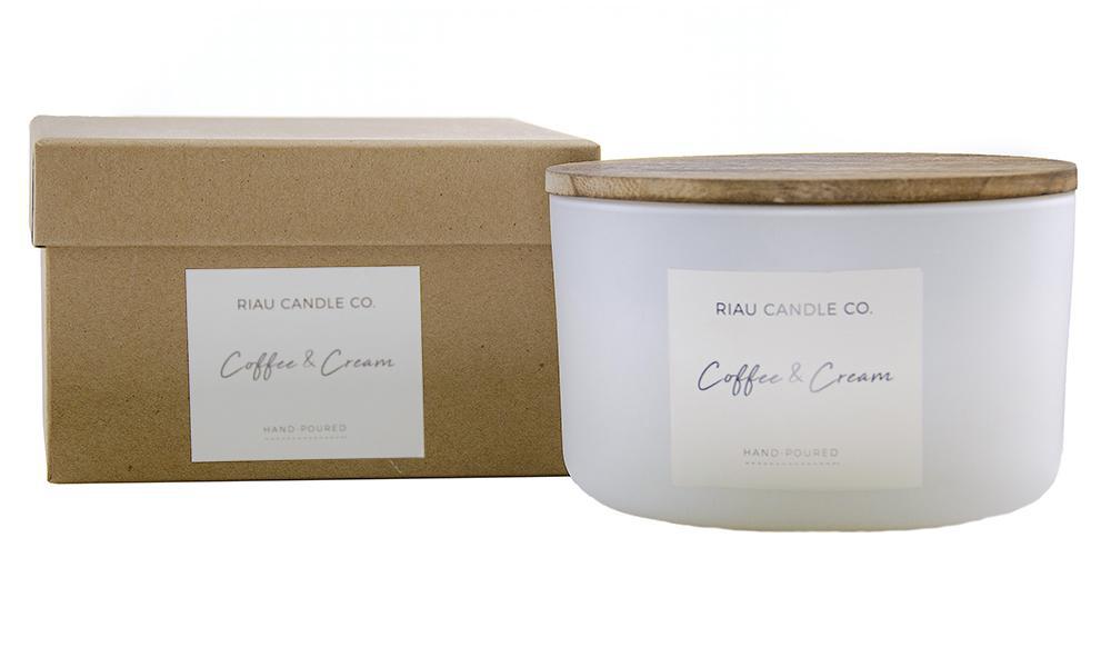 Coffee & Cream Riau Candle