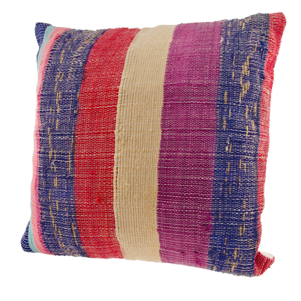 Vintage Silk Sari Pillow Cover