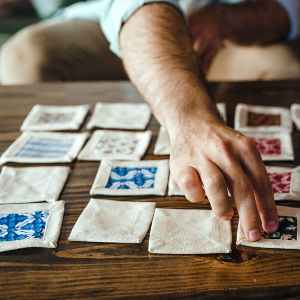 Block Print Memory Game