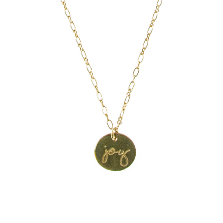 Joy Brass Necklace