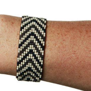 Woven Bead Loom Bracelet