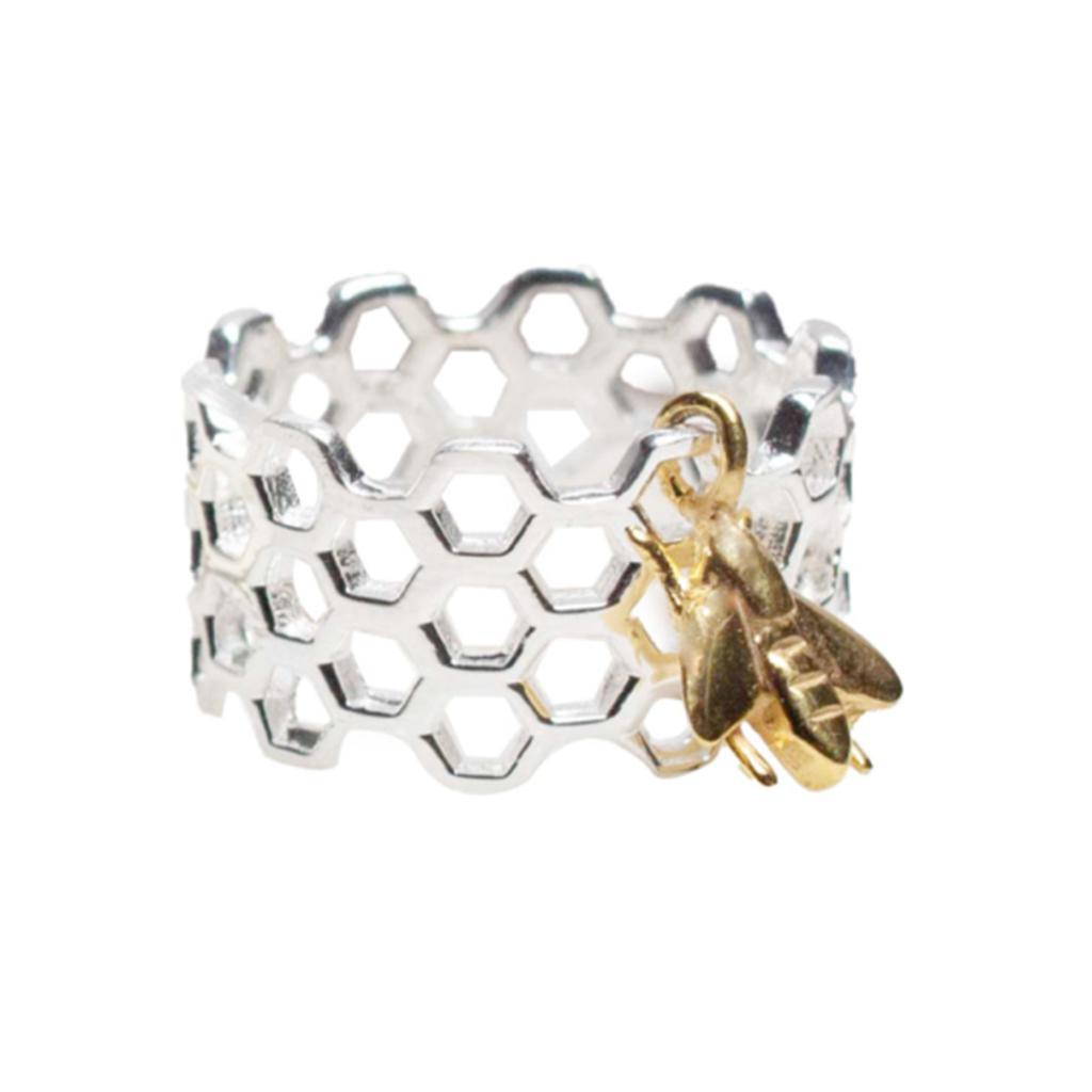 Sterling Bee Ring