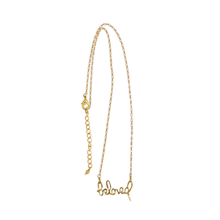 Beloved Brass Necklace