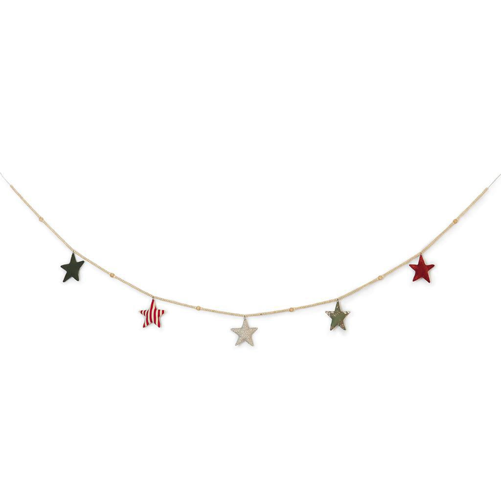 Fabric Star Garland