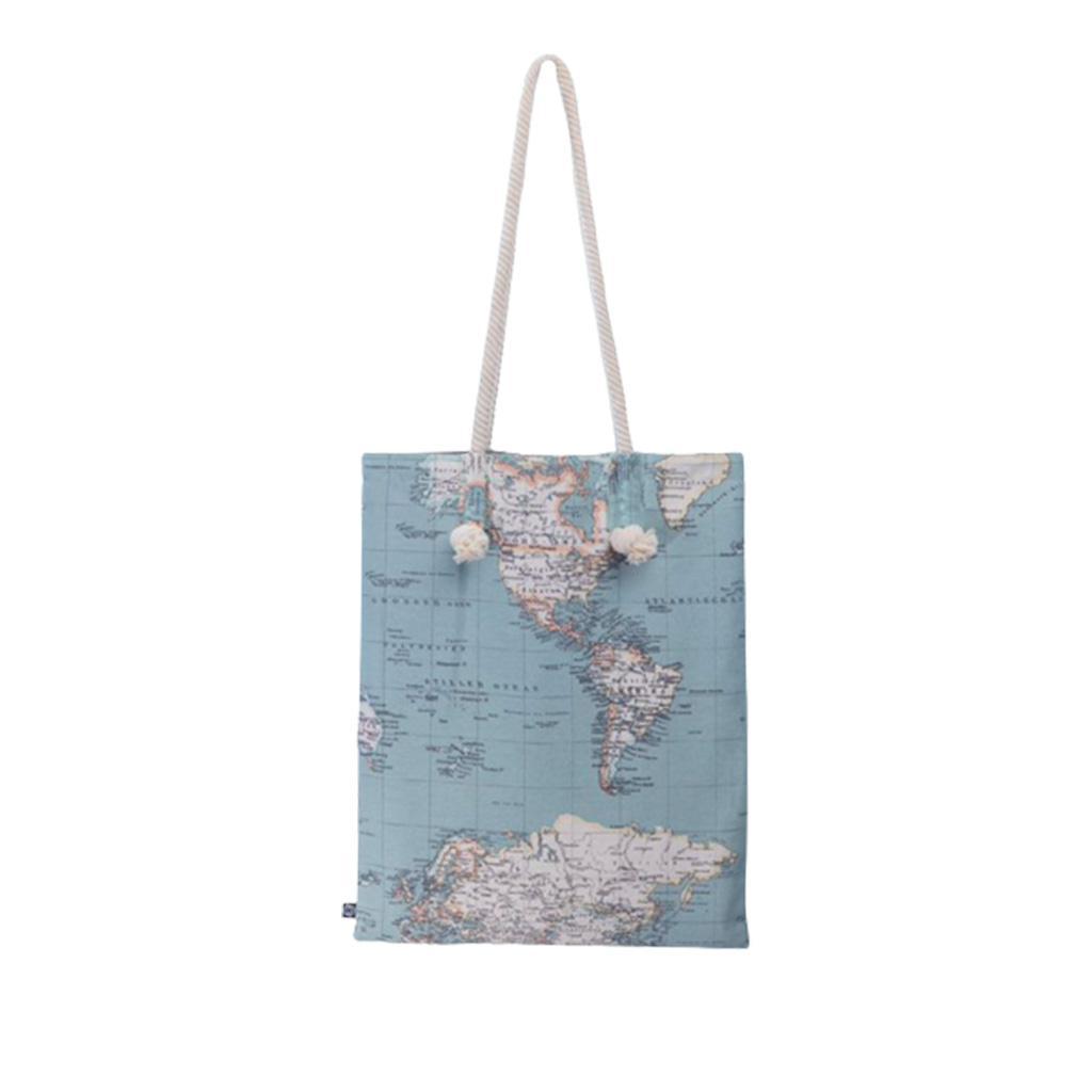 Atlas Canvas Tote - Rope Strap