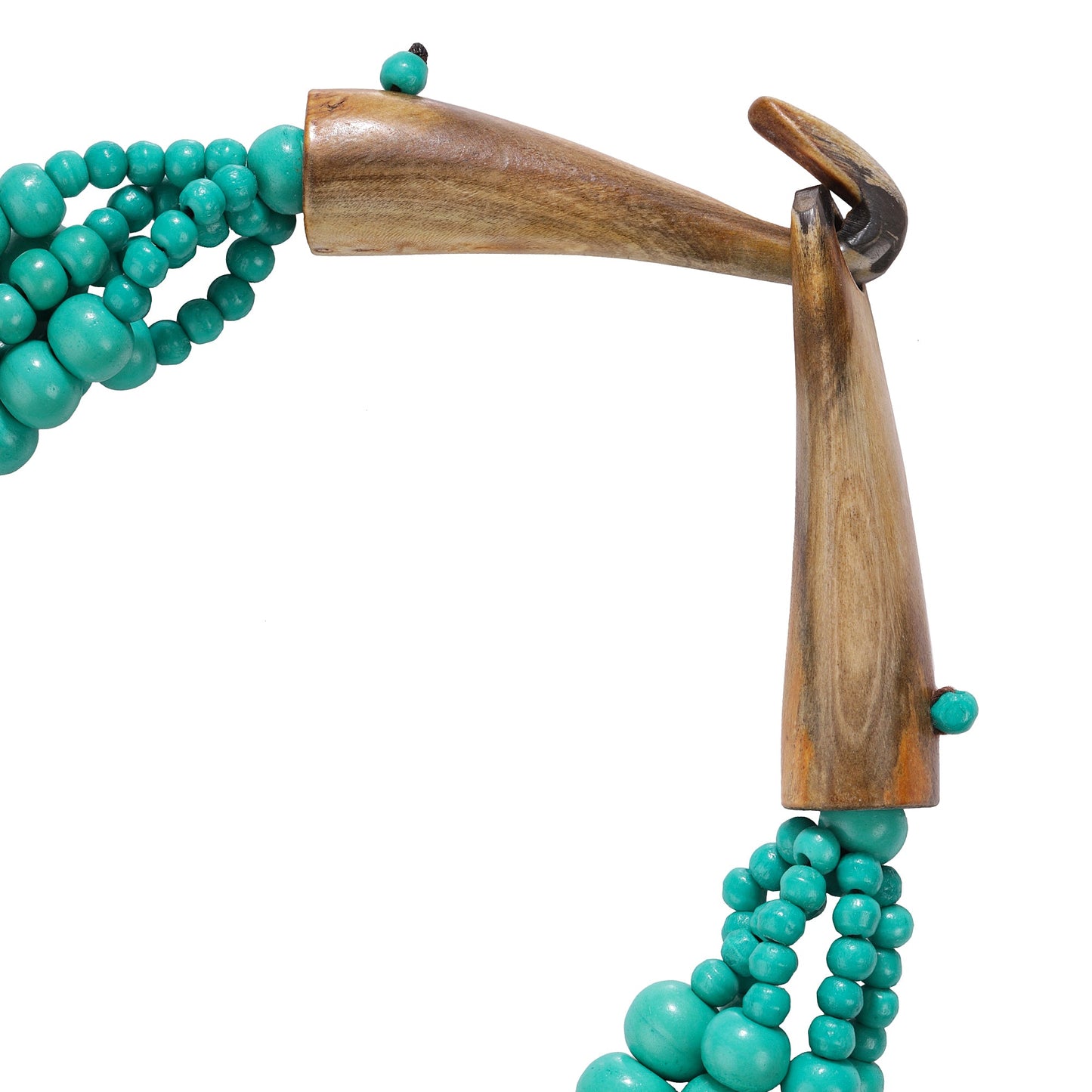 Shakti Beaded Necklace in Jade