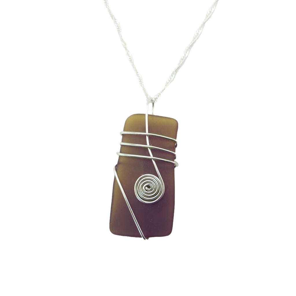 Chrysalis Brown Necklace