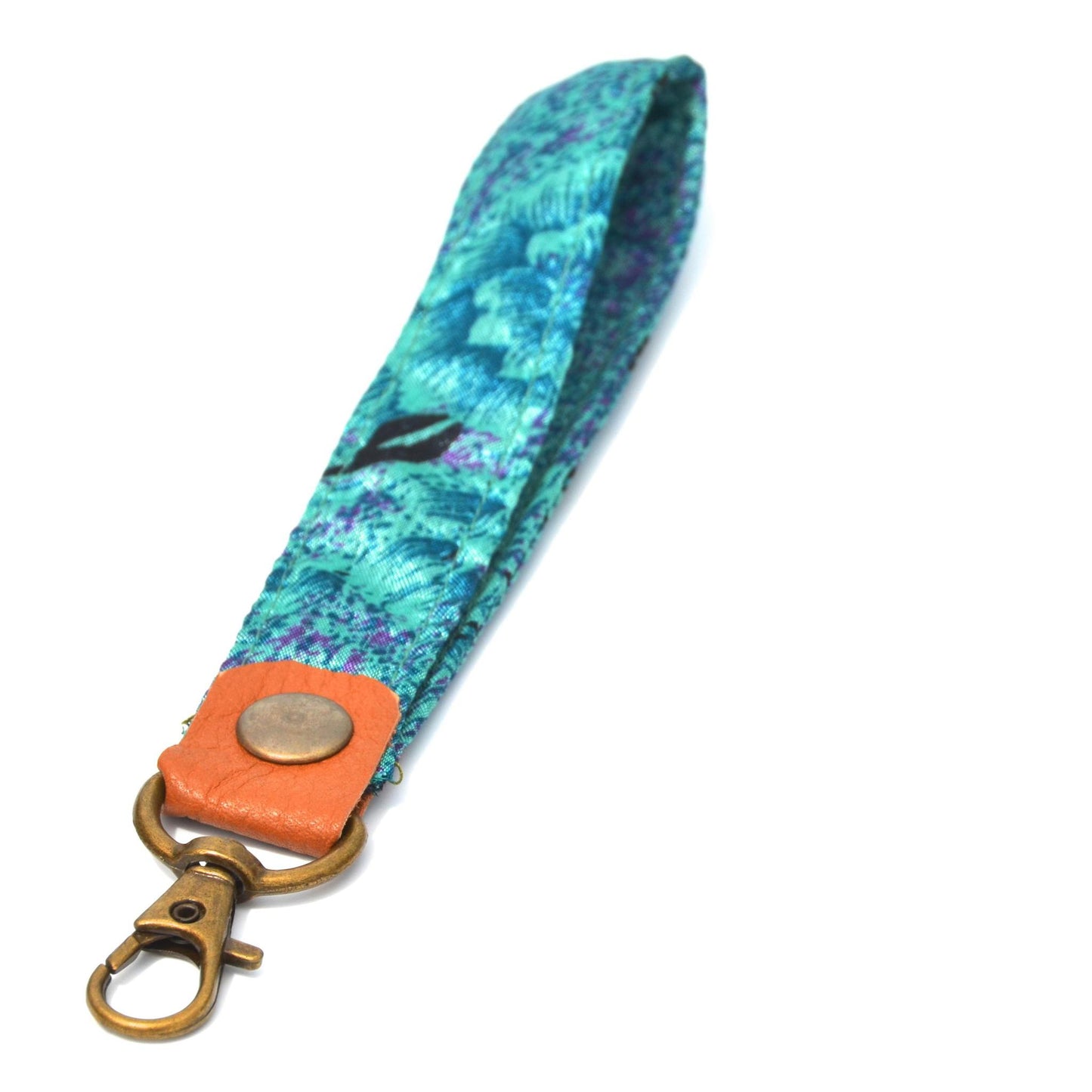 Silk Sari Lanyard Wristlet