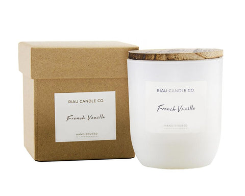Medium Riau Candle - French Vanilla