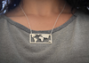 Window to the World Silver Necklace